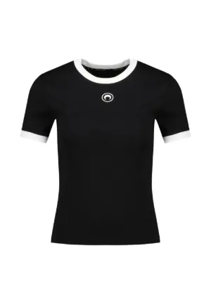 Marine Serre Moon-logo T-shirt