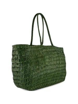 DRAGON DIFFUSION Terrafino woven tote bag
