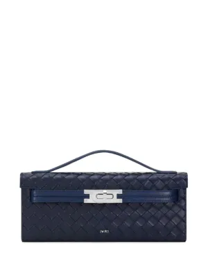JW Pei Bria interwoven clutch bag