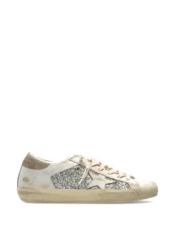 Golden Goose Super-Star glitter-detail sneakers