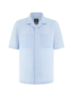 Boggi Milano regular fit linen shirt