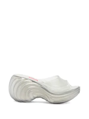 Diesel x Melissa platform mules in Melflex&reg;