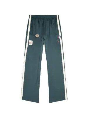 Diesel satin track pants with patches