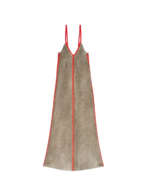 Diesel rib-knitted cami midi dress