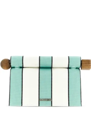 Jacquemus the Rond Carr&eacute; clutch
