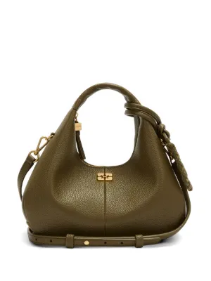 GANNI mini bag in green