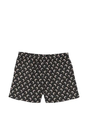 Marine Serre Moon-printed swimwear shorts