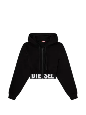 Diesel cropped hoodie