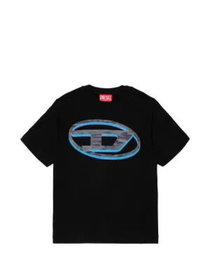 Diesel Kids logo-print T-shirt