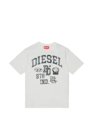 Diesel Kids logo-print T-shirt