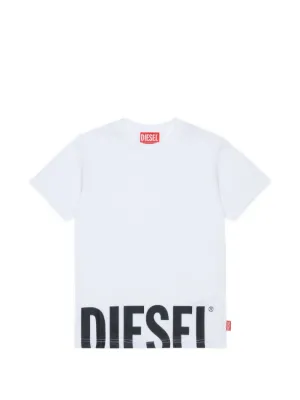 Diesel Kids logo-print T-shirt