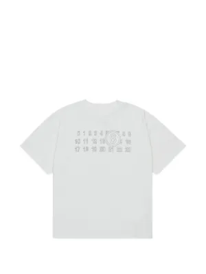 MM6 Maison Margiela Kids logo-print T-shirt