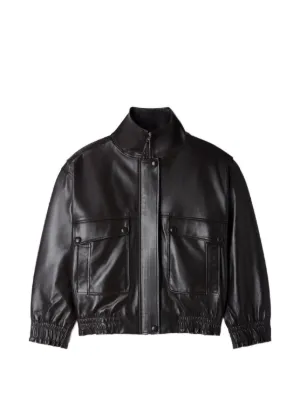 SANDRO leather jacket