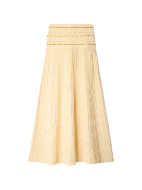 SANDRO long knit skirt with bells