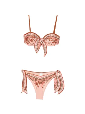 ZIMMERMANN paisley-print bikini