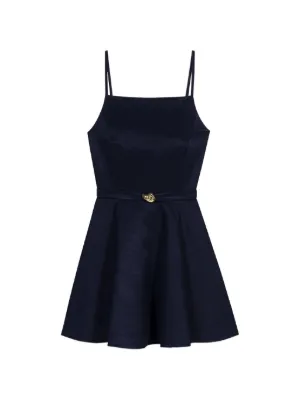 Maje square-neck mini dress