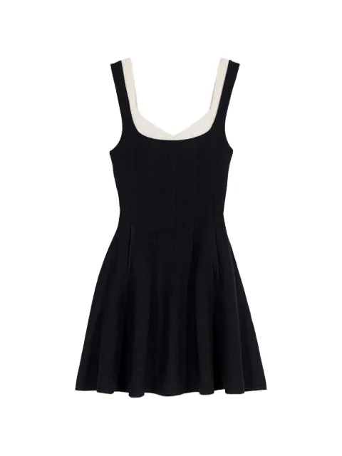 Maje short 2-in-1 effect dress