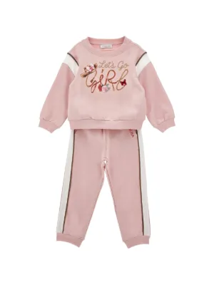 Monnalisa graphic-print tracksuit