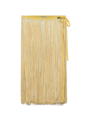Prada skirt with sequin fringe