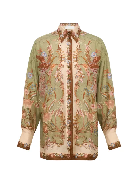 ZIMMERMANN Indra silk shirt