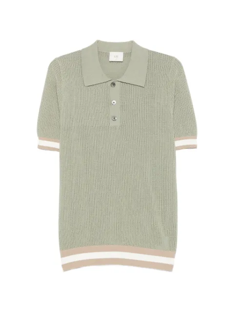 CH&Eacute; Quinn open-knit polo shirt