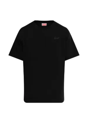 Kenzo Signature logo-embroidered T-shirt