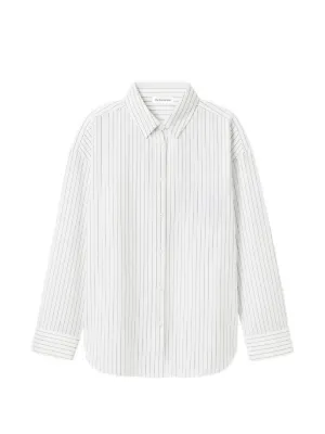 The Frankie Shop Oana pinstripe-pattern shirt