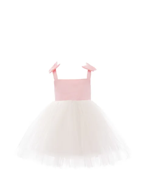 Mimi Tutu bow-detail tulle dress