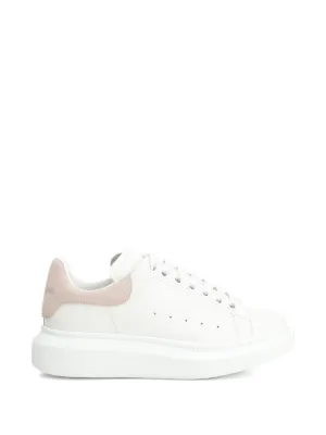 Alexander McQueen Oversized suede-trim sneakers