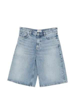 TOTEME Board knee-length denim shorts