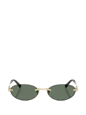 Tiffany & Co Eyewear rimless oval-frame sunglasses
