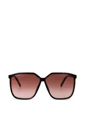 VALENTINO GARAVANI EYEWEAR VLogo tortoiseshell-effect sunglasses