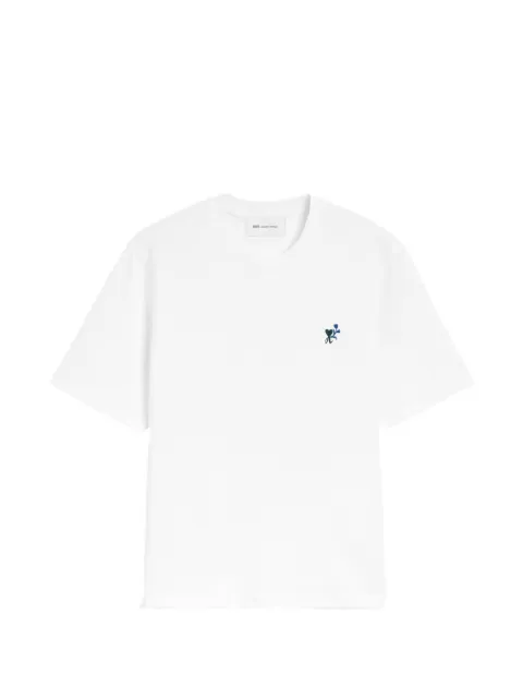 AMI Paris cotton tulip T-shirt