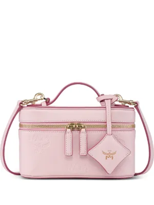 MCM Aren Maxi Monogram leather vanity case