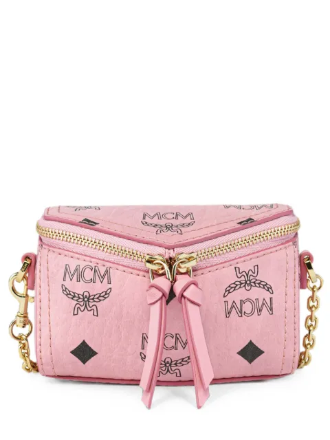 MCM Diamant 3D Visetos bag charm