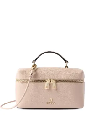 Furla Camelia grained-leather mini bag