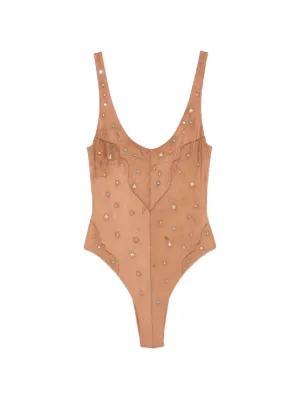 VENUJA embellished Western-style swimsuit