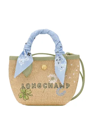 Longchamp Le Pliage collection xs basket bag