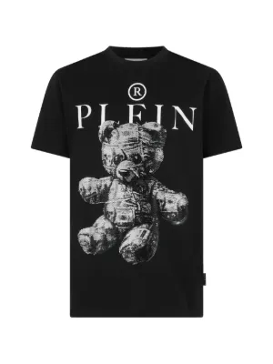 Philipp Plein jersey T-shirt Teddy Dollar stones