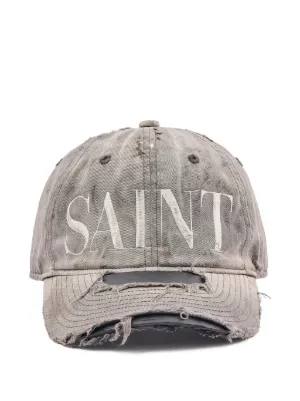 SAINT MXXXXXX distressed cap