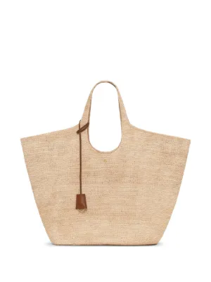 ANINE BING Lili raffia tote bag