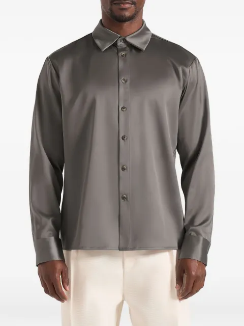 Manière De Voir Carter unisex oversized satin shirt