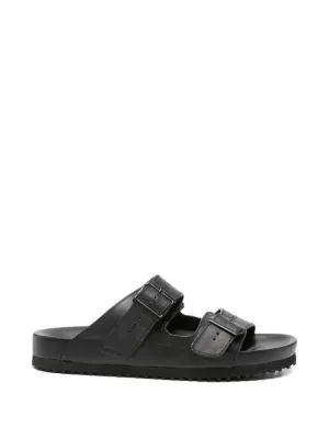 SERGIO MORETTI FIRENZE buckle-fastening leather sandals
