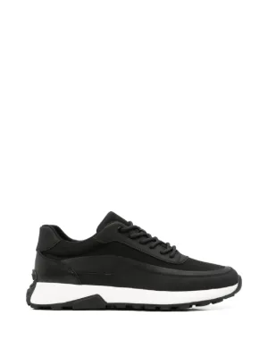 SERGIO MORETTI FIRENZE panelled lace-up sneakers