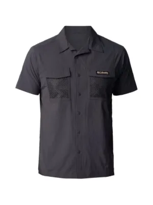 Columbia mesh-pocket short-sleeve shirt