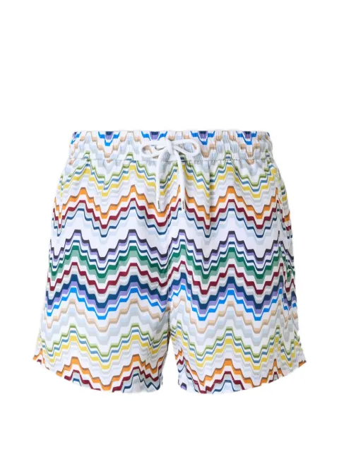 Missoni Zigzag-print swim shorts