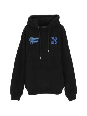 Off-White logo-embroidered Arrows hoodie