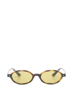 Ray-Ban Khal tortoiseshell-effect round-frame sunglasses