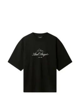 Axel Arigato logo-embroidered dropped-shoulder T-shirt