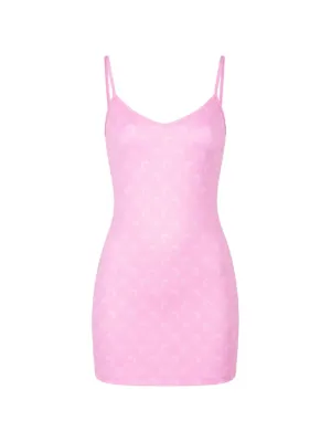 Marine Serre Moon-print jersey dress